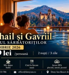 Ofertă Sf. Mihail și Gavriil 2026 la Bran | 2 nopți cu SPA – 649 lei/persoană